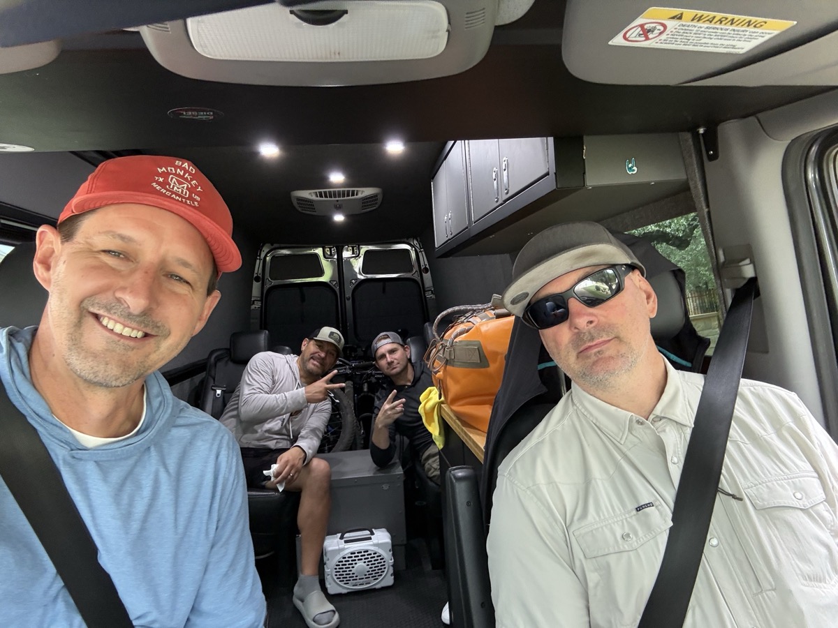 The crew, in Vanimal